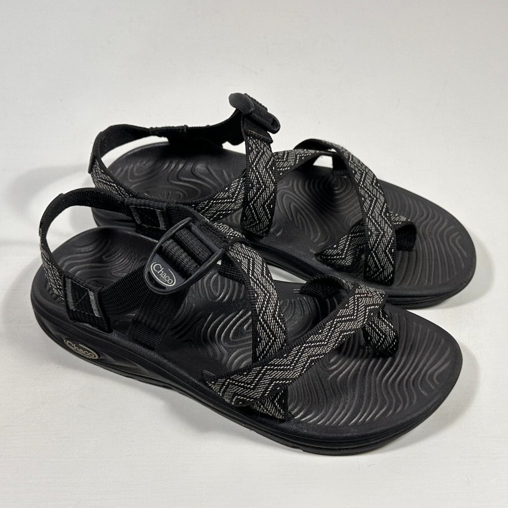 Chaco Z/2 Eco Tread Geometric Print Strap Sandals Women Size 7